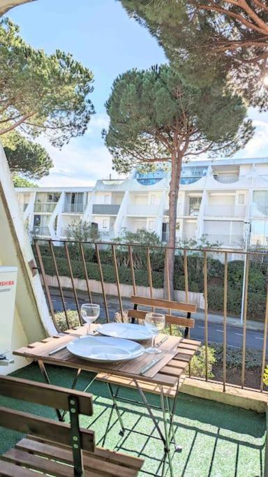 Studio Climatise 4 Pers, Balcon, Parking 라그랑모트 외부 사진